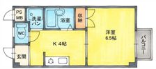 田中マンションの間取り画像