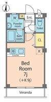 ブランモンターニュの間取り画像