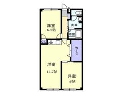 フォブール大井Aの間取り画像