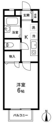 アルカンシェルの間取り画像