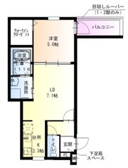 フジパレス柴島Ⅲ番館の間取り画像