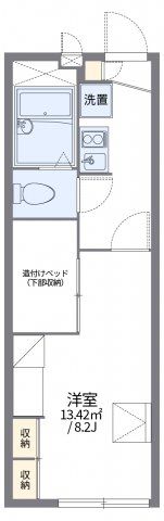 レオパレス州見台の間取り画像