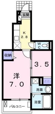 ラ ナチュールの間取り画像