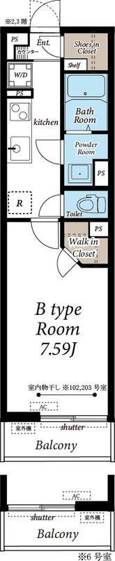 リブリ・Domaniふじみの間取り画像