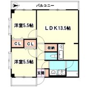 フェニックスコートの間取り画像