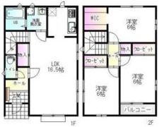 ヴェローナの間取り画像