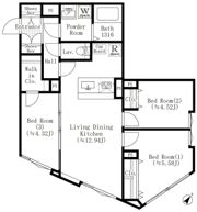 EDIT西池袋の間取り画像