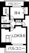 メイクス今池PRIMEの間取り画像