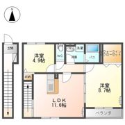 フォレストⅢの間取り画像