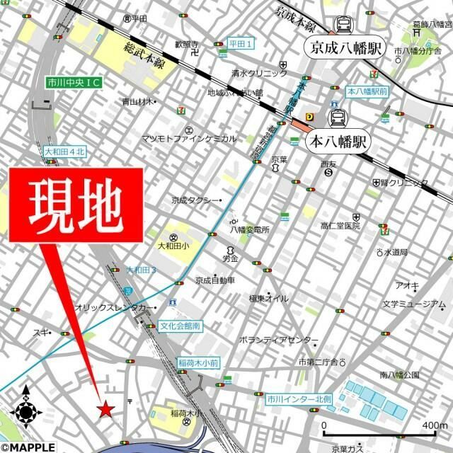 近くに施設あり