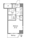 SERENiTE本町refletの間取り画像