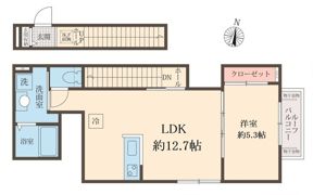 カーム カモミールの間取り画像