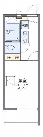 レオパレスMINAMINOⅠの間取り画像