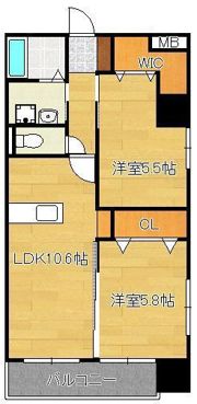 WIN黒崎の間取り画像