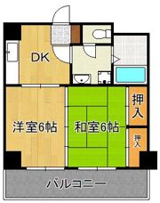 メゾンポムの間取り画像