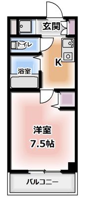 M’プラザ門真駅前の間取り画像