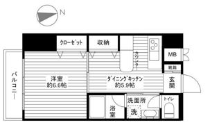 アール・ケープラザ新横浜Ⅱの間取り画像