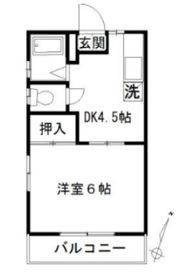 カルム深大寺の間取り画像