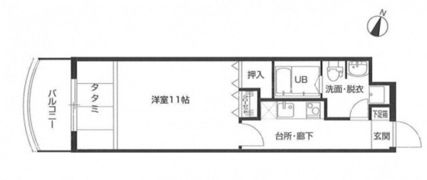 ソシアル琥珀の間取り画像