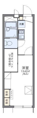 レオパレスエスポワールさくらの間取り画像