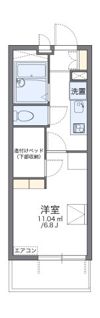 レオパレスMSハイツの間取り画像