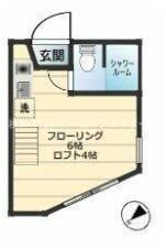 ユナイト田浦 クリスカーティスの間取り画像