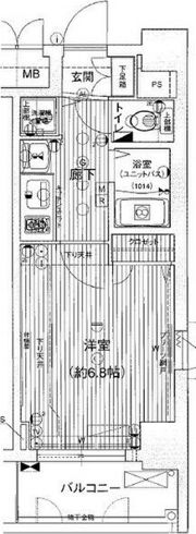 プレサンス千種駅前ネオステージの間取り画像