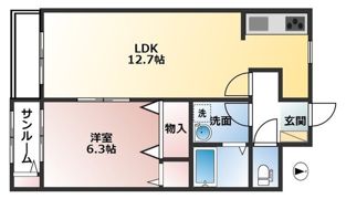 サンライズエアポートの間取り画像