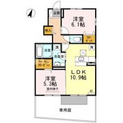 フォンテーヌ金倉 A棟の間取り画像