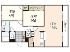 メゾン吉見園の間取り画像