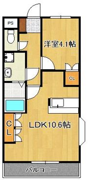 フレンド・Heartの間取り画像