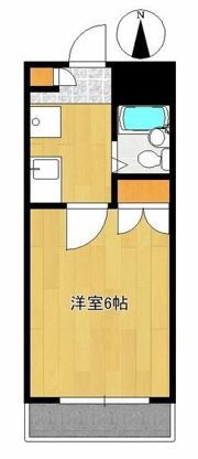 第一中里マンションの間取り画像