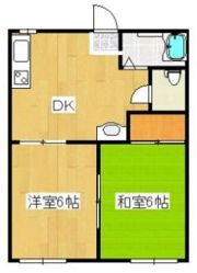 ハイツロゼの間取り画像