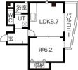 THE RESIDENCE IMAIKE NORTHの間取り画像