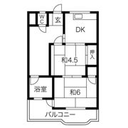 永田マンションの間取り画像