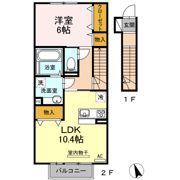 セジュールK Ⅰの間取り画像