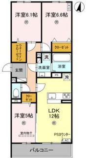 La Maison 高羽町の間取り画像