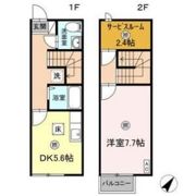 サンフォレストⅡの間取り画像