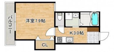 エスポワールT Ⅶの間取り画像