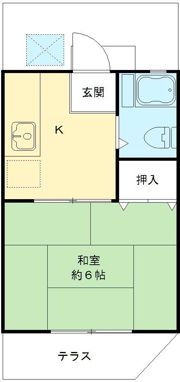 ベルコートIの間取り画像