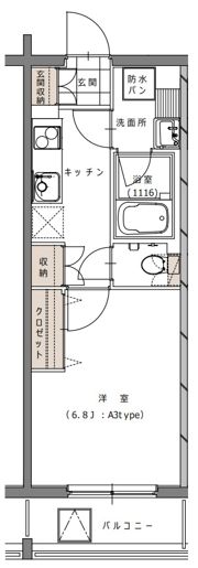 ベラスウィータ高田馬場の間取り画像