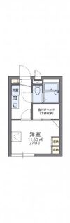 レオパレス長尾元町の間取り画像