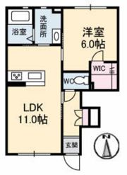 シャーメゾン妹尾の間取り画像