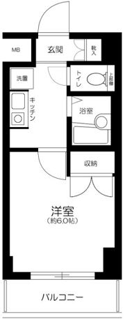 エクセリア荻窪の間取り画像