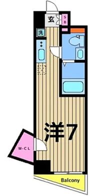 T-CASTLE西新井の間取り画像