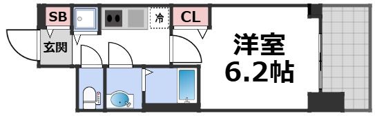 プレサンス高津公園ディオの間取り画像