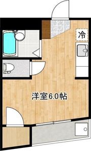 Gハイツの間取り画像