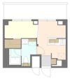 S－RESIDENCE原木中山azureの間取り画像