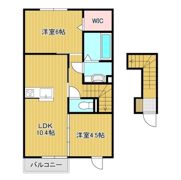 コーポファミーユの間取り画像