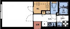 IXO町屋の間取り画像